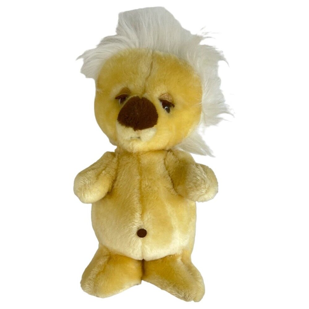 Vintage 1980 Dakin Elton Woofit Bear Plush 13 IN‎ Stuffed Animal Toy